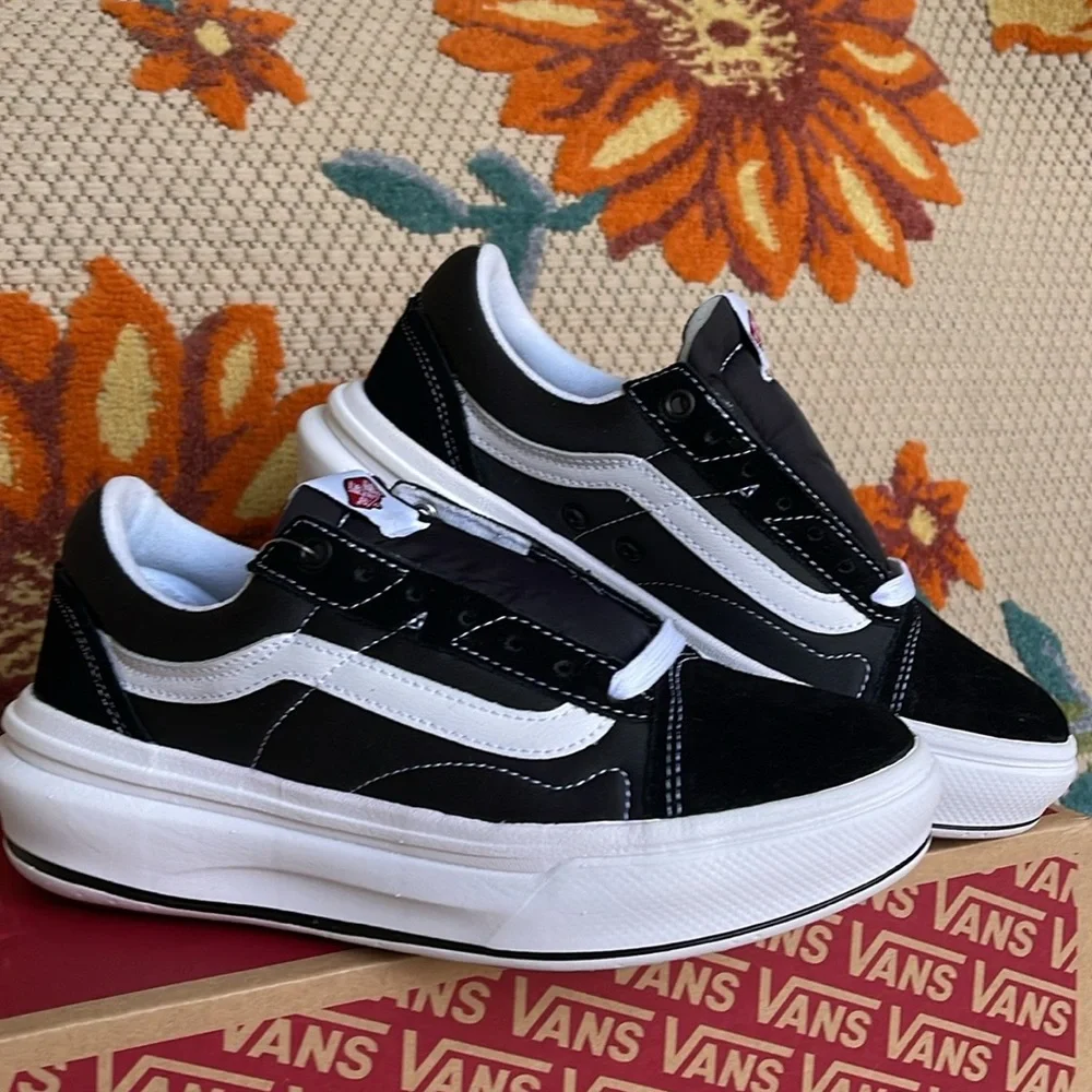 Vans WMNS Oid Skool Over Black/White VN0A7Q5EBA2 Sneakers Platforms